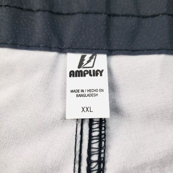 Amplify Board Shorts Mens XXL Black Gray Pink Lightweight Stretch Casual New - Picture 5 of 8